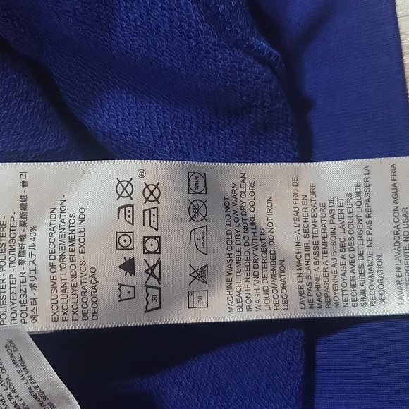 LEVI'S Blue Black Green Animal Print Logo Hoodie Kangaroo Pocket Sweatshirt - Picture 15 of 16